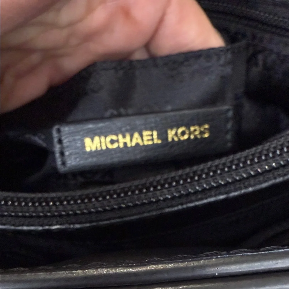 Michael Kors  Black Leather Crossbody - NWOT